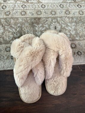 Fuzzy slippers